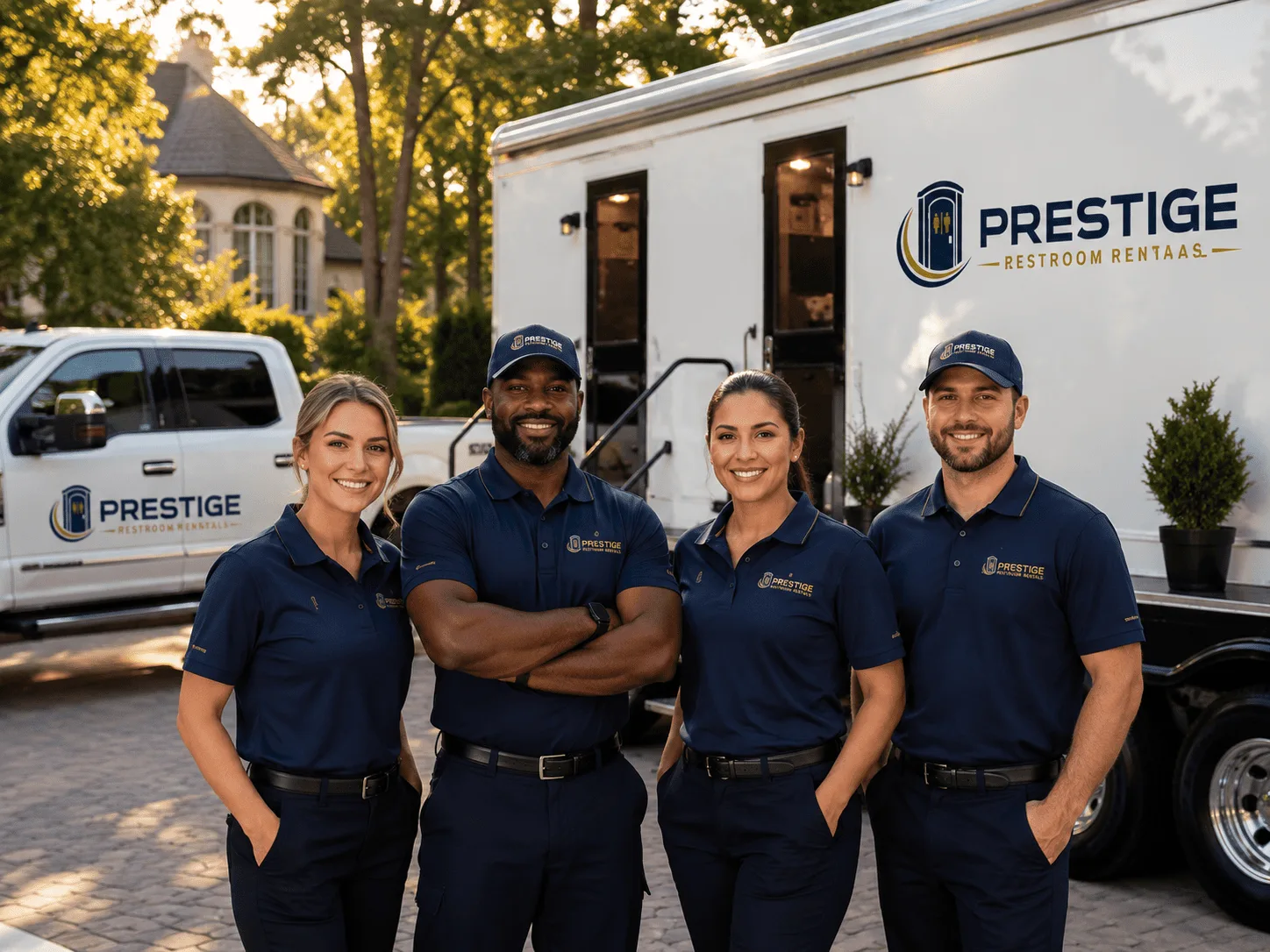 Trusted Luxury Portable Restrooms company in Hunter, ND